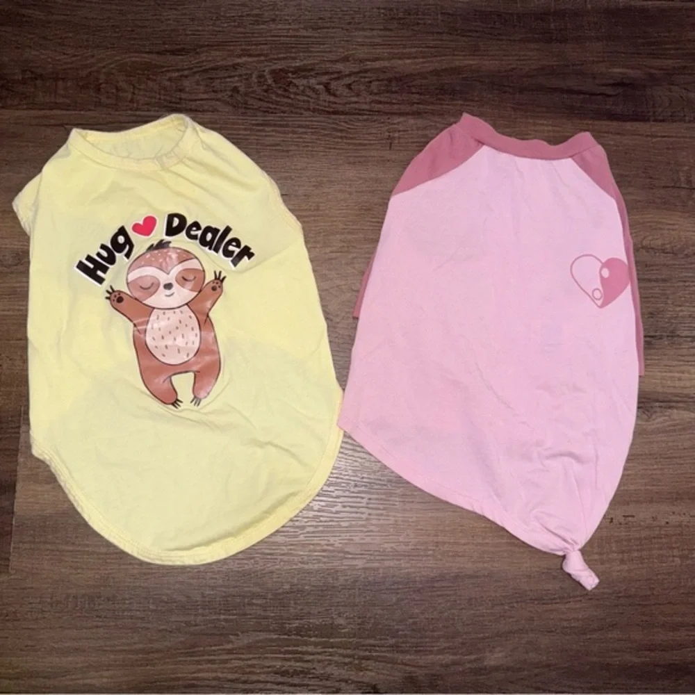 Frisco & Top Paw Size Medium Pet Tee Bundle